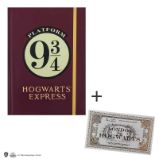 Harry Potter Zápisník A5 + záložka - Bradavický expres - Záložky Harry Potter Zápisník A5 + záložka - Bradavický expres