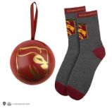 Harry Potter Vánoční dekorace s ponožkami - Nebelvír - Pro fanoušky Harry Potter Vánoční dekorace s ponožkami - Nebelvír