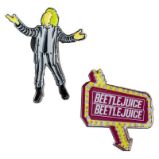 Beetlejuice Odznáčky 2 ks - Pro fanoušky Beetlejuice Odznáčky 2 ks