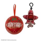 Stranger Things Vánoční dekorace s plyšovou klíčenkou - Demogorgon Stranger Things Vánoční dekorace s plyšovou klíčenkou - Demogorgon