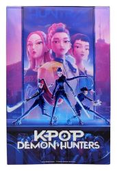 KPop Demon Hunters Plechová cedule - Dárky KPop Demon Hunters Plechová cedule