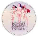 KPop Demon Hunters Plechová cedule - Huntr/x Soundtrack Cover