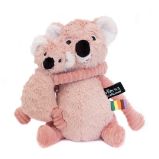Ptipotos Plyšová koala Trankilou růžová (máma s miminkem) 28 cm - Plyšové hračky Ptipotos Plyšová koala Trankilou růžová (máma s miminkem) 28 cm