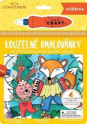 Concorde Kouzelné omalovánky - Zvířátka Concorde Kouzelné omalovánky - Zvířátka