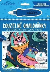 Concorde Kouzelné omalovánky - Kosmické dobrodružství - Omalovánky pro děti Concorde Kouzelné omalovánky - Kosmické dobrodružství