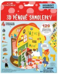 Concorde Pěnové samolepky 3D - Houbový domeček Concorde Pěnové samolepky 3D - Houbový domeček