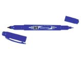 Tombow Oboustranný fineliner Mono Twin - modrý - Kreativní sady a materiály Tombow Oboustranný fineliner Mono Twin - modrý