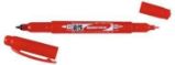 Tombow Oboustranný fineliner Mono Twin - červený Tombow Oboustranný fineliner Mono Twin - červený