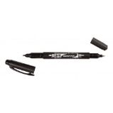 Tombow Oboustranný fineliner Mono Twin - černý - Kreativní sady a materiály Tombow Oboustranný fineliner Mono Twin - černý