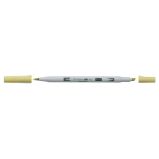 Tombow Oboustranný štětcový lihový fix ABT PRO - lemon lime - Fixy Tombow Oboustranný štětcový lihový fix ABT PRO - lemon lime