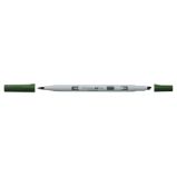 Tombow Oboustranný štětcový lihový fix ABT PRO - dark jade
