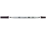 Tombow Oboustranný štětcový lihový fix ABT PRO - dark plum - Fixy Tombow Oboustranný štětcový lihový fix ABT PRO - dark plum