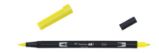 Tombow Oboustranný štětcový fix ABT - process yellow - Štětce, pastelky, fixy Tombow Oboustranný štětcový fix ABT - process yellow
