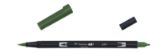 Tombow Oboustranný štětcový fix ABT - hunter green - Štětce, pastelky, fixy Tombow Oboustranný štětcový fix ABT - hunter green