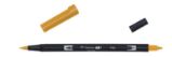 Tombow Oboustranný štětcový fix ABT - gold ochre - Štětce, pastelky, fixy Tombow Oboustranný štětcový fix ABT - gold ochre