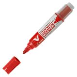 Popisovač na bílé tabule Pilot V Board Master - červený - Zvýrazňovače a popisovače do školy Značkovač WBMA-VBM červený na tabule WBMA-VBM-M-R-BG