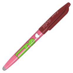 Roller FriXion Ball 07, Friends Ltd., R, vínová, modrý inkoust, HEART - Rollery Roller FriXion Ball 07, Friends Ltd., R, korálová růžová, modrý inkoust, HEART