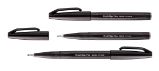 Popisovač Pentel Touch Brush - černý