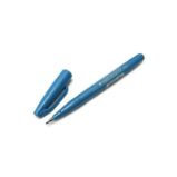 Popisovač Pentel Touch Brush - světle modrý - Malování a kreslení Popisovač Pentel Touch Brush - světle modrý
