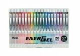 Pero gelové Pentel EnerGel BL77 - 20 barev 0,7mm / sada Pero gelové Pentel EnerGel BL77 - 20 barev 0,7mm / sada