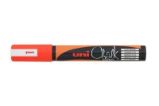 PWE-5M křídový popisovač UNI Chalk Marker fluo-oranžový