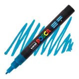 Posca akrylový popisovač PC-3ML, 0,9 - 1,3 mm, třpytivě světle modrá (tenký kulatý hrot) Posca akrylový popisovač PC-3ML, 0,9 - 1,3 mm, třpytivě světle modrá (tenký kulatý hrot)