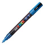 Posca akrylový popisovač PC-3ML, 0,9 - 1,3 mm, třpytivě modrá (tenký kulatý hrot) Posca akrylový popisovač PC-3ML, 0,9 - 1,3 mm, třpytivě modrá (tenký kulatý hrot)