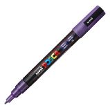 Posca akrylový popisovač PC-3ML, 0,9 - 1,3 mm, třpytivě fialová (tenký kulatý hrot)