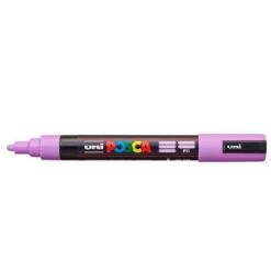 Posca akrylový popisovač PC-5M, 1,8 - 2,5 mm, levandulová (se středním kulatým hrotem) - Zvýrazňovače, popisovače Popisovač, 2,5 mm, levandulový (P11)