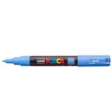 Posca akrylový popisovač PC-1M, 0,7 - 1 mm, nebesky modrá (s extra tenkým hrotem) - Fixy Posca Univerzální akrylátový popisovač 0,7 - 1 mm Nebesky modrá PC-1M