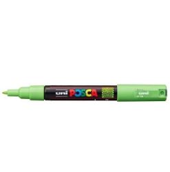Posca akrylový popisovač PC-1M, 0,7 - 1 mm, zelené jablko (s extra tenkým hrotem) - Zvýrazňovače a popisovače do školy Popisovač, 0,7 mm, zelené jablko (72)