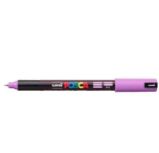 Posca akrylový popisovač PC-1MR, 0,7 mm, levandulová (ultra tenký hrot) - Zvýrazňovače a popisovače do školy Popisovač, 0,7 mm, levandulový (P11)