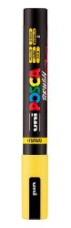 Posca popisovač PC-5BR - žlutý 1 - 4 mm - Zvýrazňovače, popisovače Posca popisovač PC-5BR - žlutý 1 - 4 mm