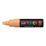 POSCA akrylový popisovač - světle oranžový 8 mm - Zvýrazňovače a popisovače do školy POSCA akrylový popisovač - světle oranžový 8 mm