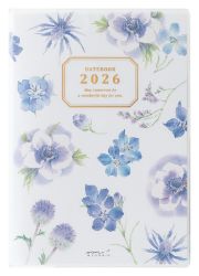 Kapesní diář B6 Country Time Flowers 2026 - Kapesní diáře Kapesní diář B6 Country Time Flowers 2026