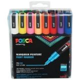 Posca Sada akrylových popisovačů 0,9-1,3 mm - mix barev 16 ks Posca Sada akrylových popisovačů 0,9-1,3 mm - mix barev 16 ks