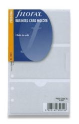 Filofax plastové pouzdro na 6 vizitek Filofax plastové pouzdro na 6 vizitek
