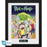 Rick a Morty Zarámovaný plakát - Compilation - Plakáty Rick a Morty Zarámovaný plakát - Compilation