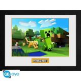 Minecraft Zarámovaný plakát - Ocelot Chase Minecraft Zarámovaný plakát - Ocelot Chase