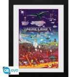 Minecraft Zarámovaný plakát - World Beyond Minecraft Zarámovaný plakát - World Beyond