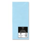 CLAIREFONTAINE hedvábný papír - sv. modrý, 6 ks, 50x70 cm - Papíry a čtvrtky Hedvábný papír sv. modrý, 6 ks, 50x70 cm