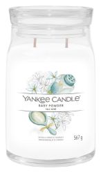 YANKEE CANDLE Baby Powder svíčka 567g / 2 knoty (Signature velký) YANKEE CANDLE Baby Powder svíčka 567g / 2 knoty (Signature velký)