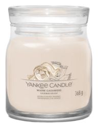 YANKEE CANDLE Warm Cashmere svíčka 368g / 2 knoty (Signature střední)