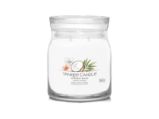 YANKEE CANDLE Coconut Beach svíčka 368g / 2 knoty (Signature střední)