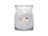 YANKEE CANDLE Smoked Vanilla & Cashmere svíčka 368g / 2 knoty (Signature střední)