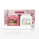 YANKEE CANDLE Dárková sada 2 ks vonných svíček 411g/Snow Globe Wonderland, Peppermint Pinw