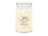 YANKEE CANDLE Soft Wool & Amber svíčka 567g / 5 knotů (Signature velký)