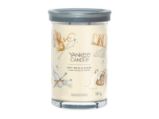 YANKEE CANDLE Soft Wool & Amber svíčka 567g / 2 knoty (Signature tumbler velký ) - Home deco Svíčka YC.Signature tumbler velký 2knoty/Soft Wool & Amber 567g
