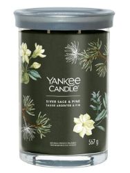 YANKEE CANDLE Silver Sage & Pine svíčka 567g / 2 knoty (Signature velký) YANKEE CANDLE Silver Sage & Pine svíčka 567g / 2 knoty (Signature velký)