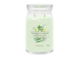YANKEE CANDLE Cucumber Mint Cooler svíčka 567g / 2 knoty (Signature velký)